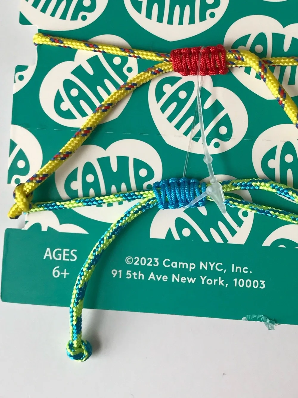 CAMP Charm Bead Braided Friendship Bracelet Set NWT
